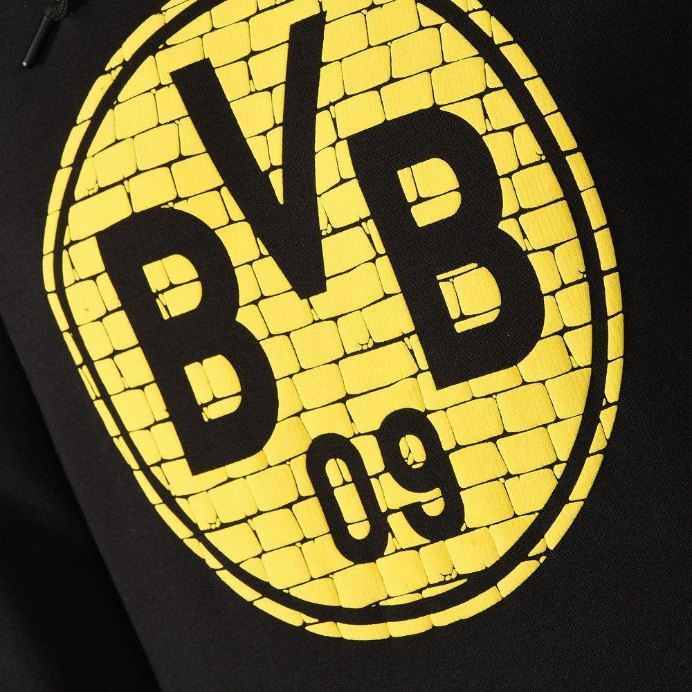 BVB Logo - Puma Borussia Dortmund Hoodie Logo BVB 2018 Schwarz - kaufen ...