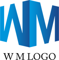 WM Logo - W M 3d Letter Logo Vector (.AI) Free Download