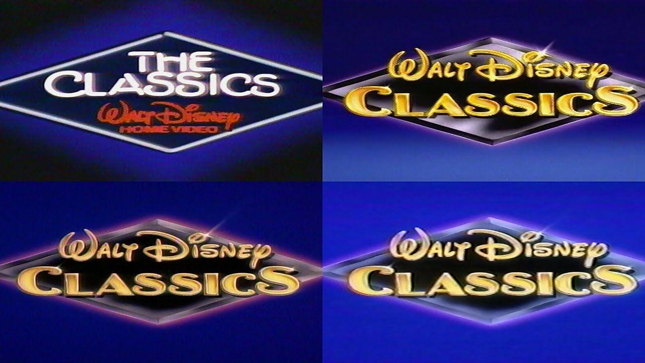 Walt Disney Classics VHS Logo - Walt Disney Classics'' Logos (1984-1994) [1080p 60fps] - YouTube