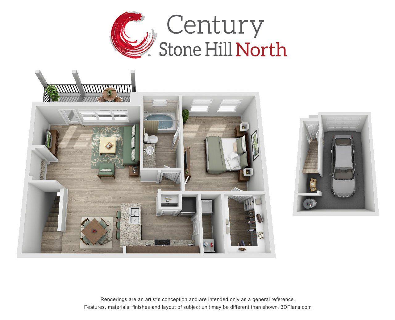 Century Stone Hill North Logo - Apartments In Pflugerville | Century Apartments Stonehill