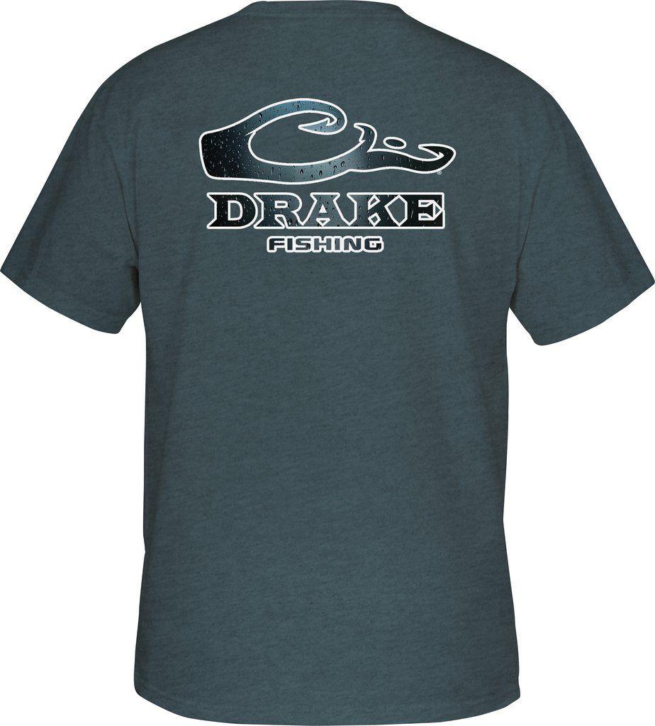 Drake Off Logo - Drake Fishing Logo Tee S S