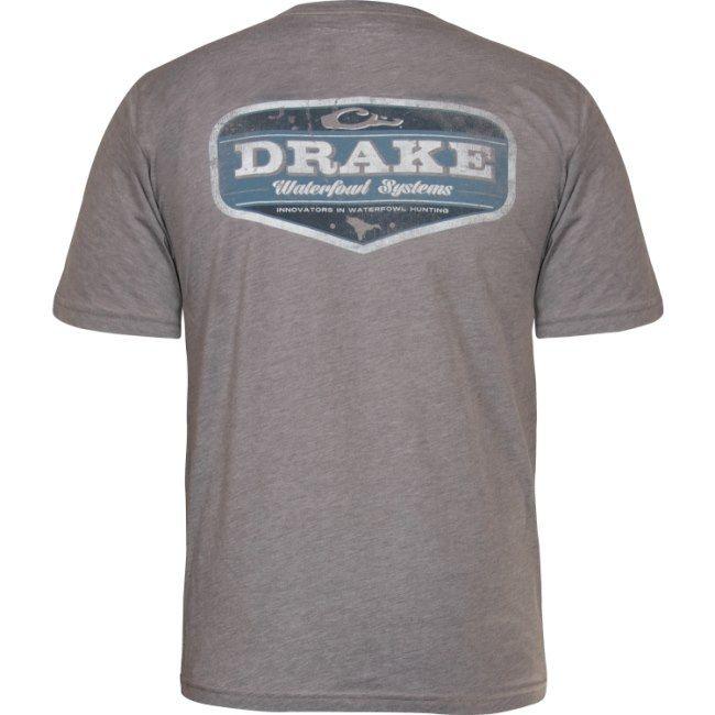 Drake Off Logo - T Shirt Tops Shirts & Drake Waterfowl Men's Logo Heather Men's