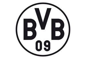 BVB Logo - Wandtattoo BVB Logo schwarz offizieller Fan Lizenzartikel des
