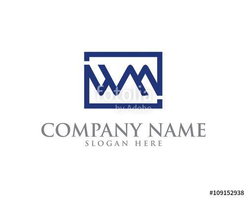 WM Logo - WM Letter Logo Icon 3 Stock Image And Royalty Free Vector Files