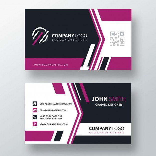Purple Corporate Logo - Purple corporate card PSD file