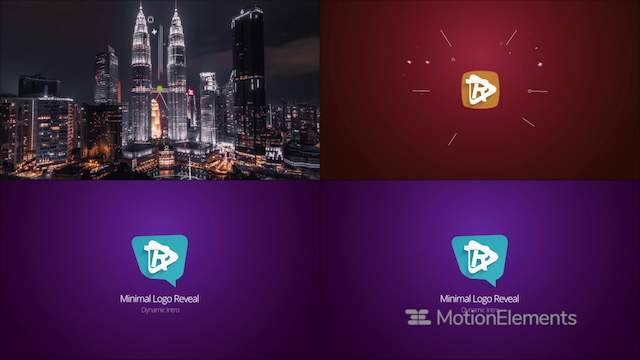 Purple Corporate Logo - Clean Corporate Logo Reveals Premiere 2018cc Premiere Pro Template