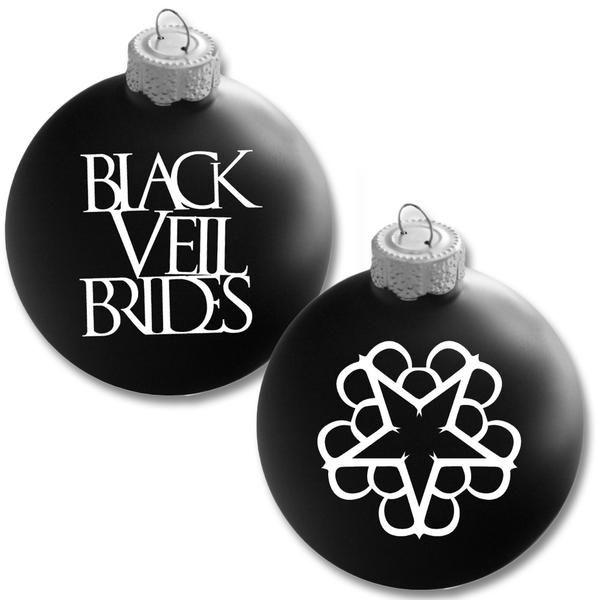 BVB Logo - Official Black Veil Brides Logo Holiday Ornament. Black Veil Brides