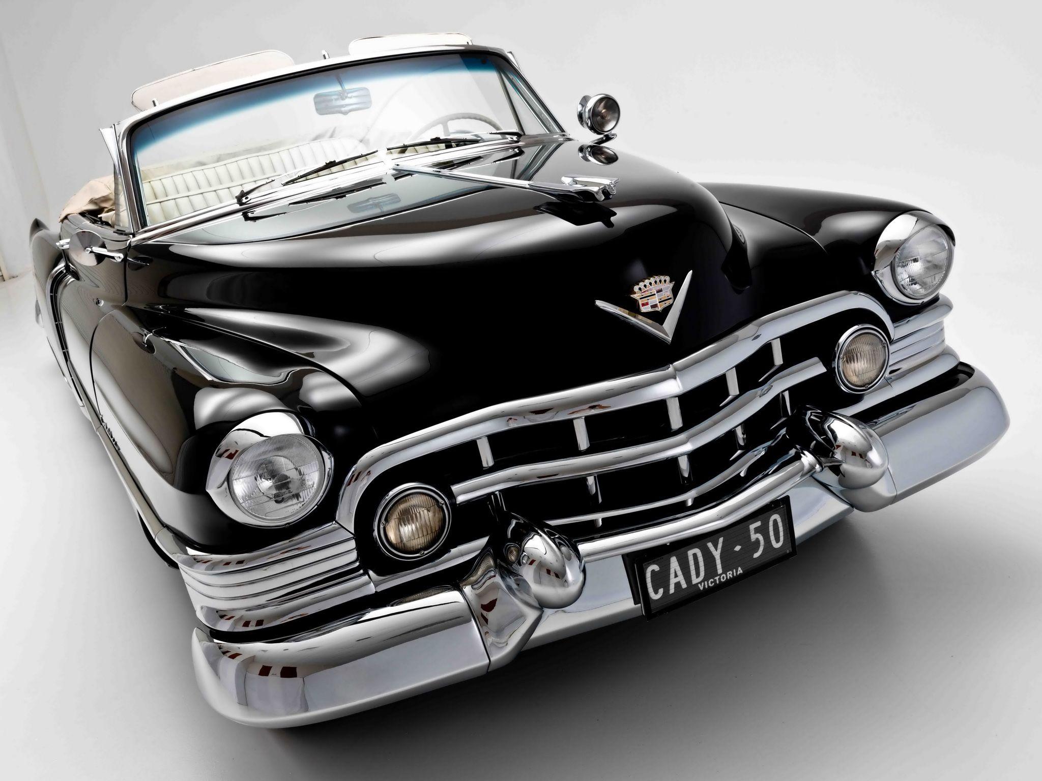 1950 Cadillac Logo - 1950 Cadillac Sixty-Two Convertible 6267 luxury retro f wallpaper ...