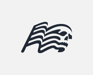 Flag Logo - Logopond, Brand & Identity Inspiration (Skull flag logo)