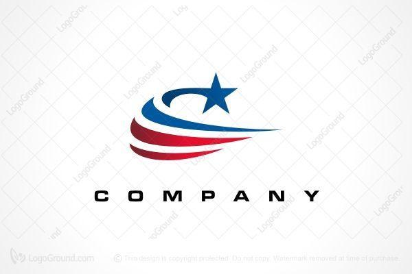 Flag Logo - Logo for sale: Usa Flag Logo | Swift Flag | American logo, Logos ...