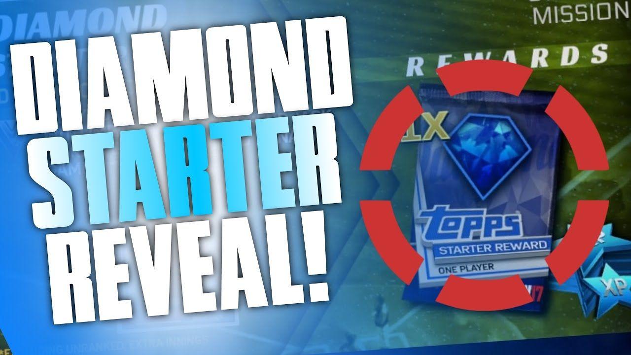 Lit Diamond Logo - LIT DIAMOND REVEAL!. OPENING DIAMOND STARTER MISSION PACK!. MLB