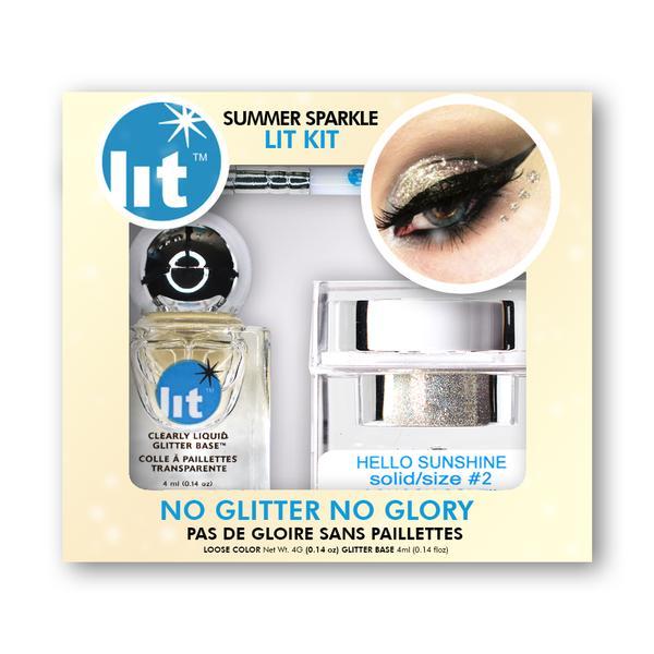 Lit Diamond Logo - Lit Glitter Kit – Lit Cosmetics