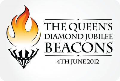 Lit Diamond Logo - Diamond Jubilee message