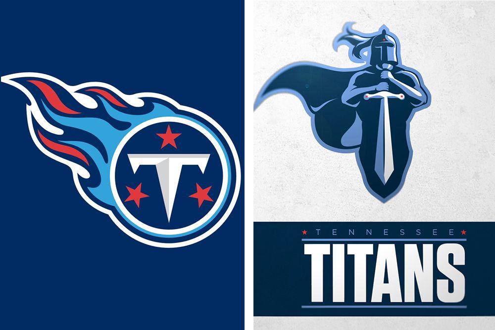 NFL Titans Logo - The 10 Best Redesigned NFL Logos | Highsnobiety
