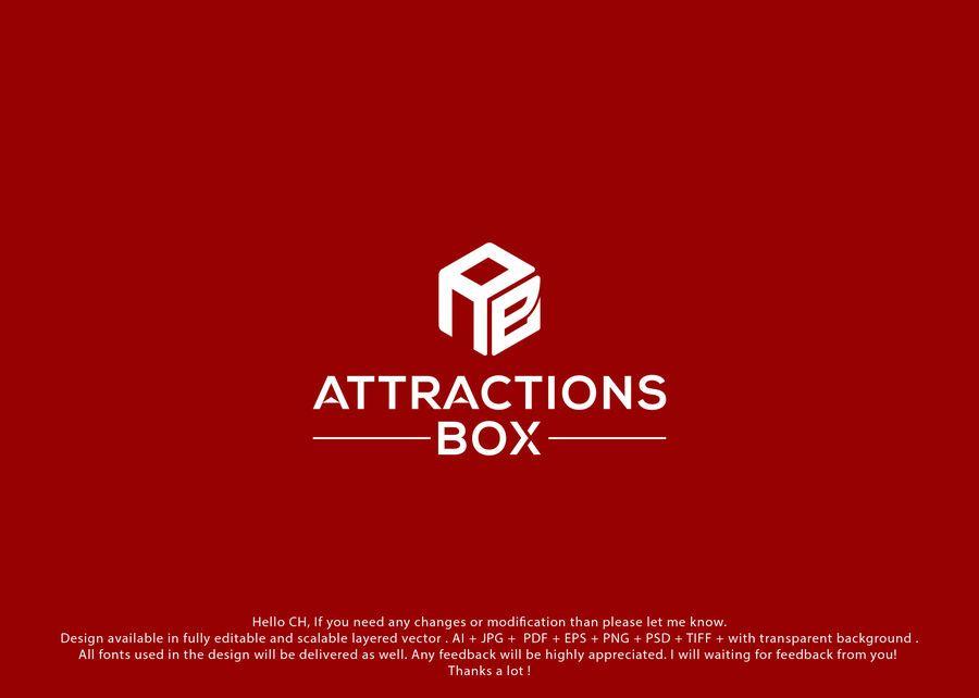 Box in Red F Logo - Entry #284 by daudhusainsami for Attractions Box Logo Design ...