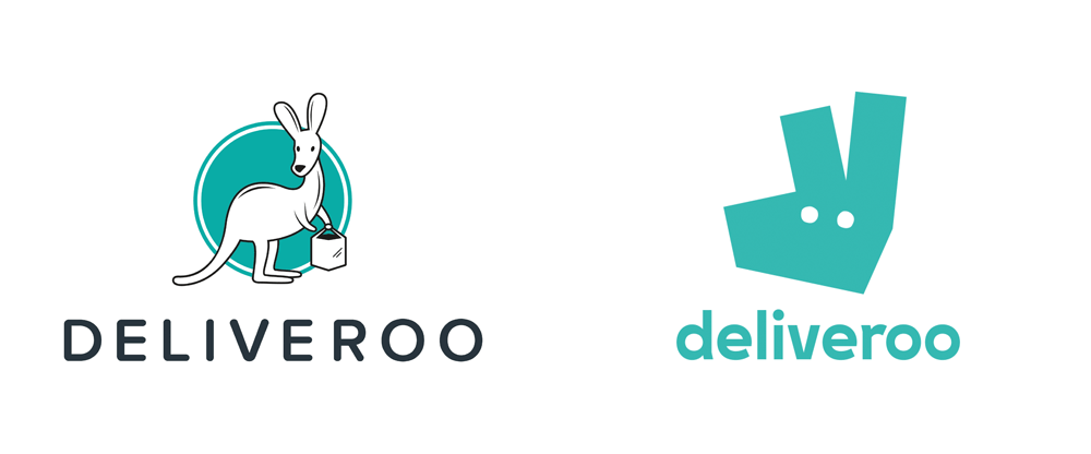 What Company Has a Kangaroo as Their Logo - Brand New: New Logo and Identity for Deliveroo by DesignStudio