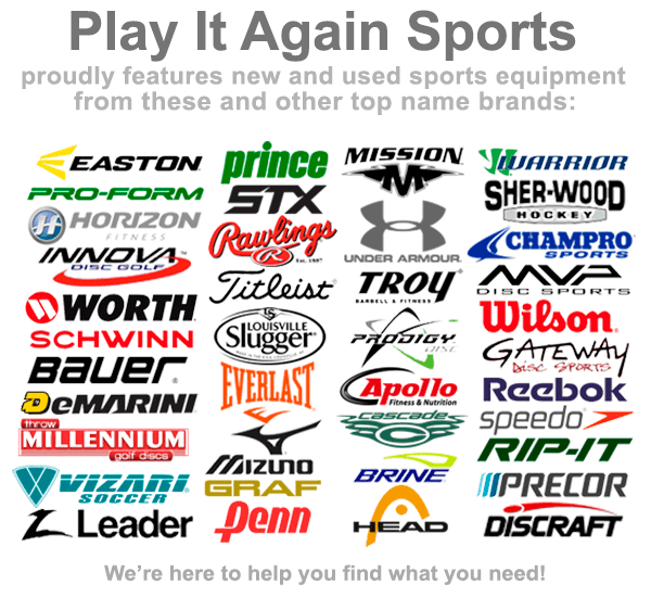 Sporting Goods Logo - New & Used Sports Equipment and Gear. Play It Again Sports Tucson, AZ