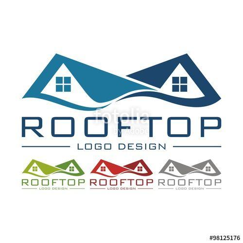 Rooftop Logo - Rooftop Logo Design Vector Stock Image And Royalty Free Vector