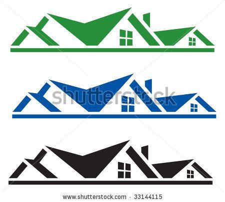 Rooftop Logo - Rooftop logo for design Clipart Image