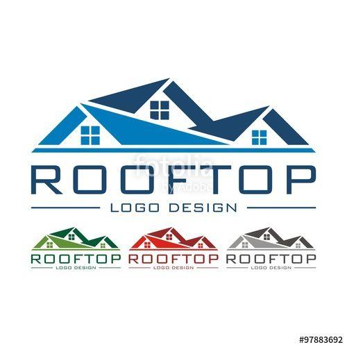 Rooftop Logo - Rooftop Logo Design Vector