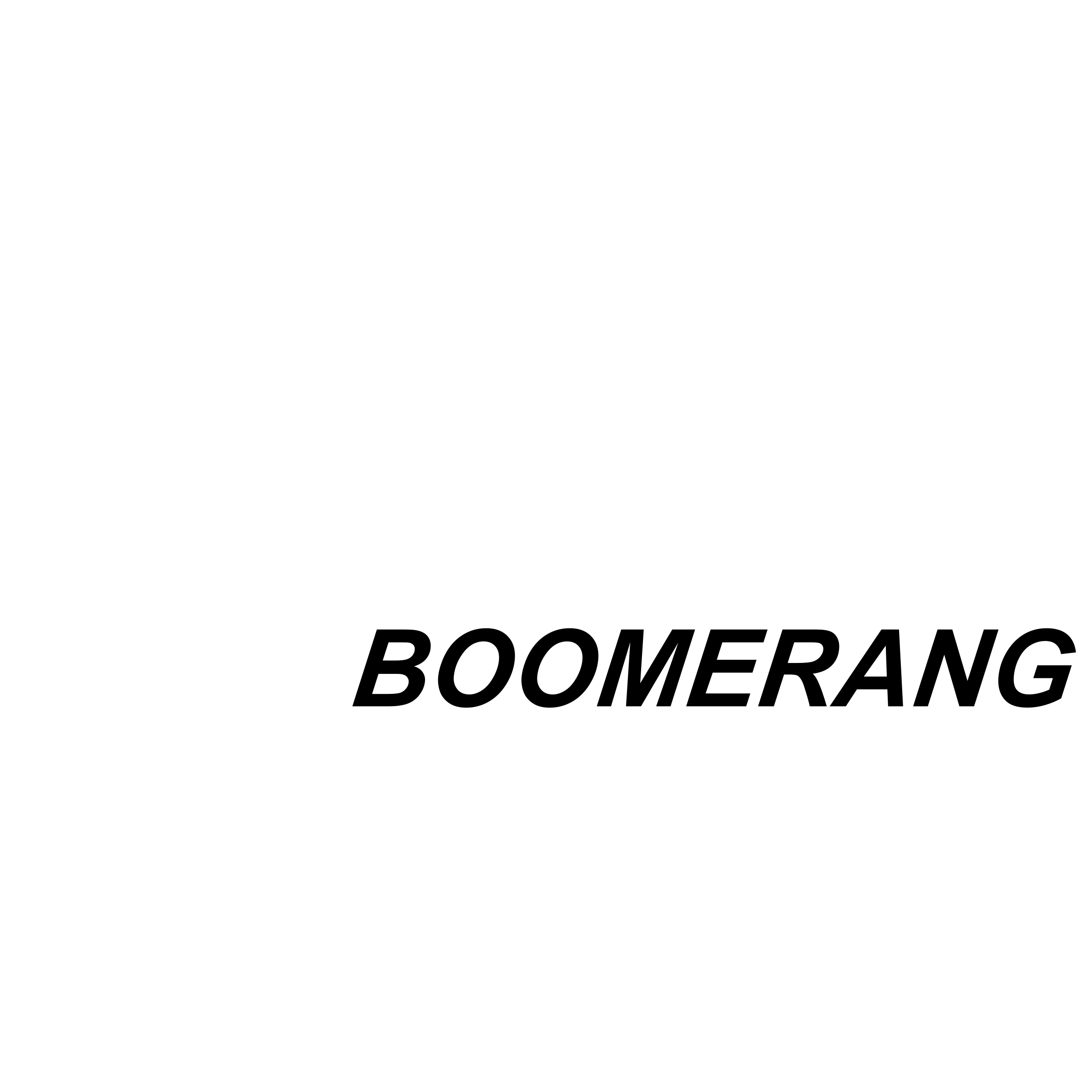 Black Boomerang Logo - Boomerang Logo PNG Transparent & SVG Vector - Freebie Supply