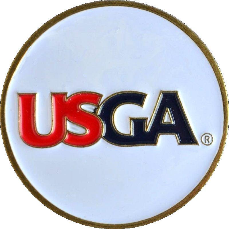 Flat Ball Logo - USGA FLAT Logo Golf Ball Marker