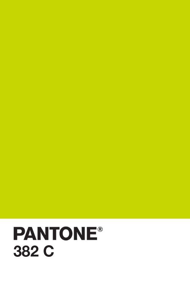 Pantone 390 Green and Grey Logo - Pantone 382 c