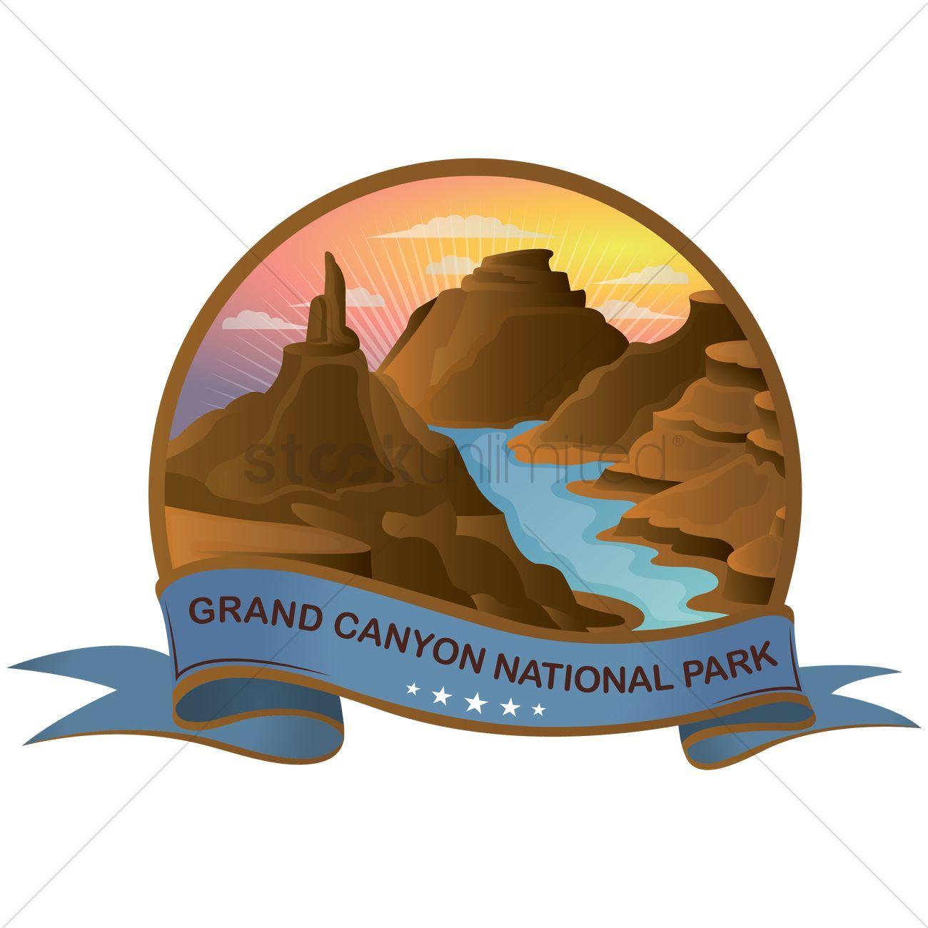 Grand Canyon National Park Logo - Grand canyon national park Vector Image - 1569057 | StockUnlimited