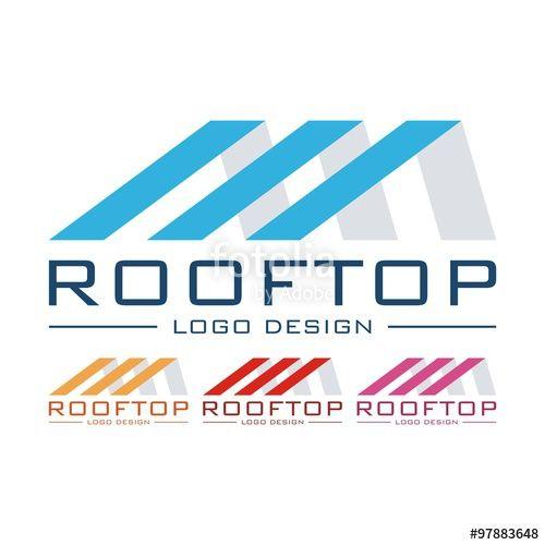 Rooftop Logo - Abstract Rooftop Logo Design Vector Stock Image And Royalty Free