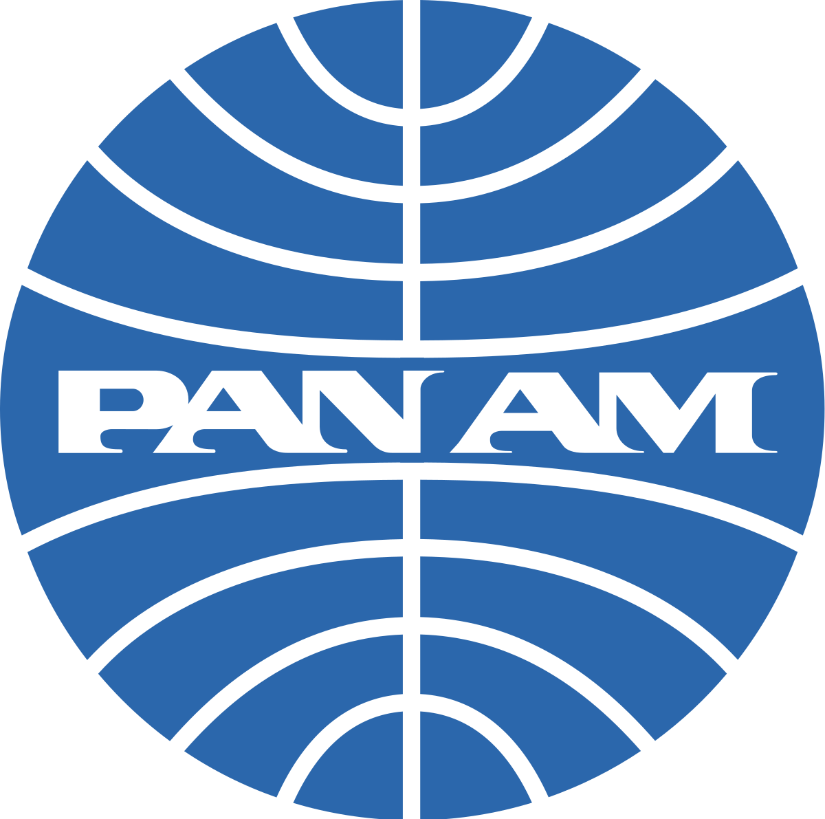 Broken Blue Circle Logo - Pan American World Airways