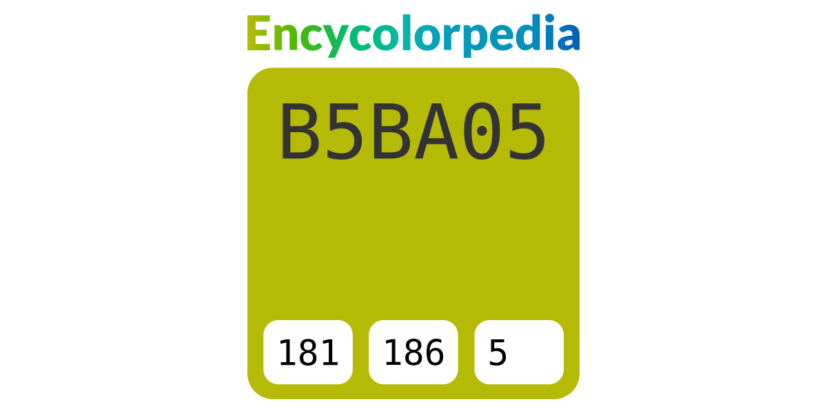 Pantone 390 Green and Grey Logo - Pantone / PMS 390 / #b5ba05 Hex Color Code Schemes & Paints