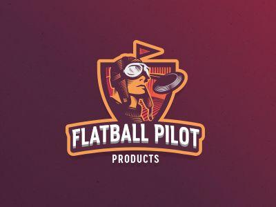 Flat Ball Logo - Flatball Pilot Products by Todd Parker | Dribbble | Dribbble