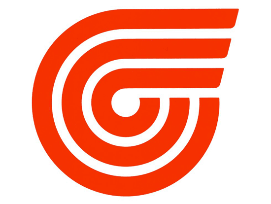 Orange Circle Airline Logo - vintage airline logos. WEDDING INVITE. Airline