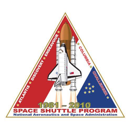 Space Shuttle Logo - collectSPACE an uplifting end to NASA's space