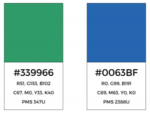 Pantone 390 Green and Grey Logo - Pantone Color Chart – Lena Shore