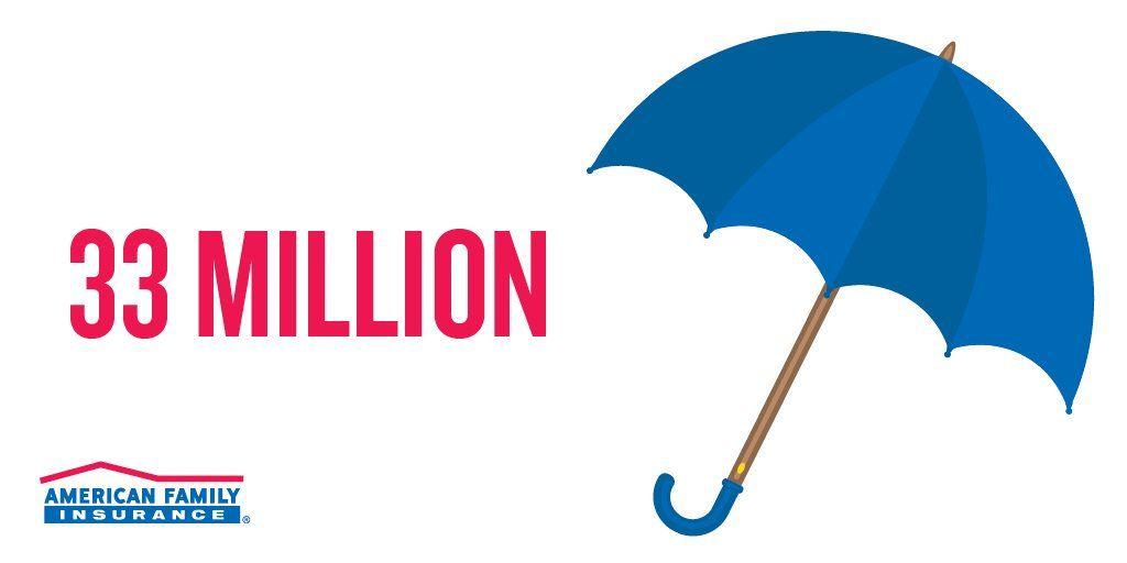 American Family Insurance Umbrella Logo - American Family Insurance million #umbrellas are