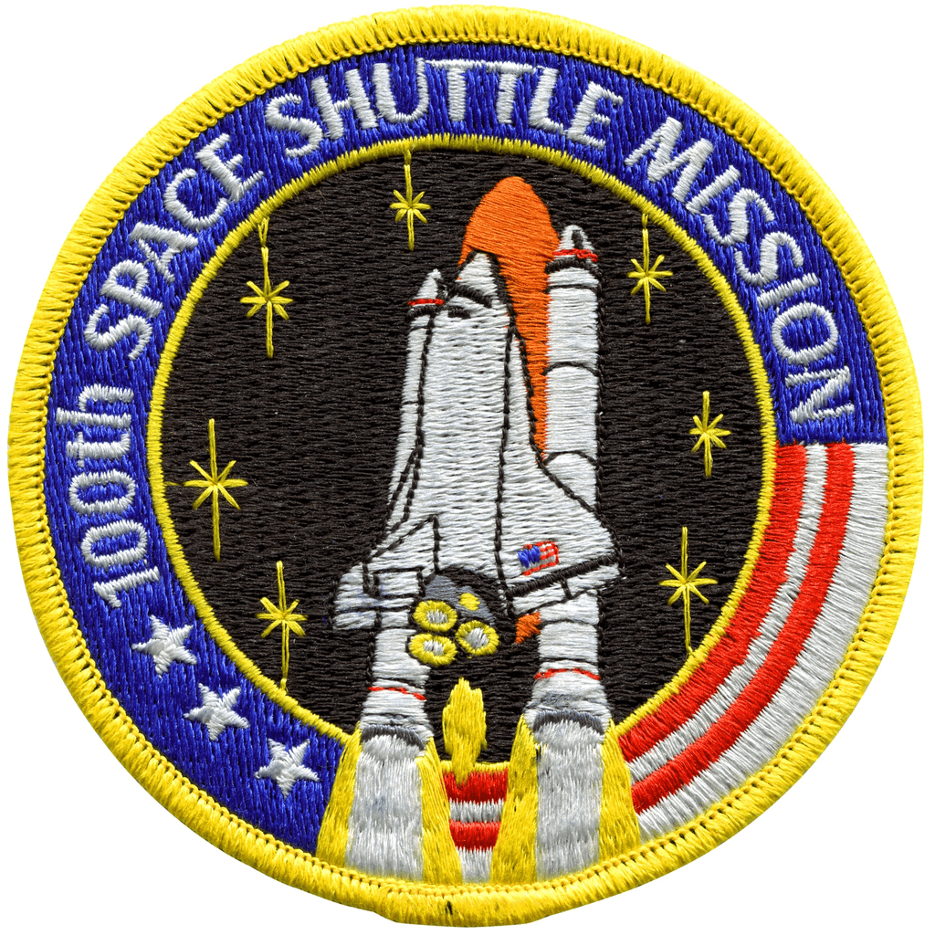 Space Shuttle Logo - 100th Mission Commemorative – Space Patches