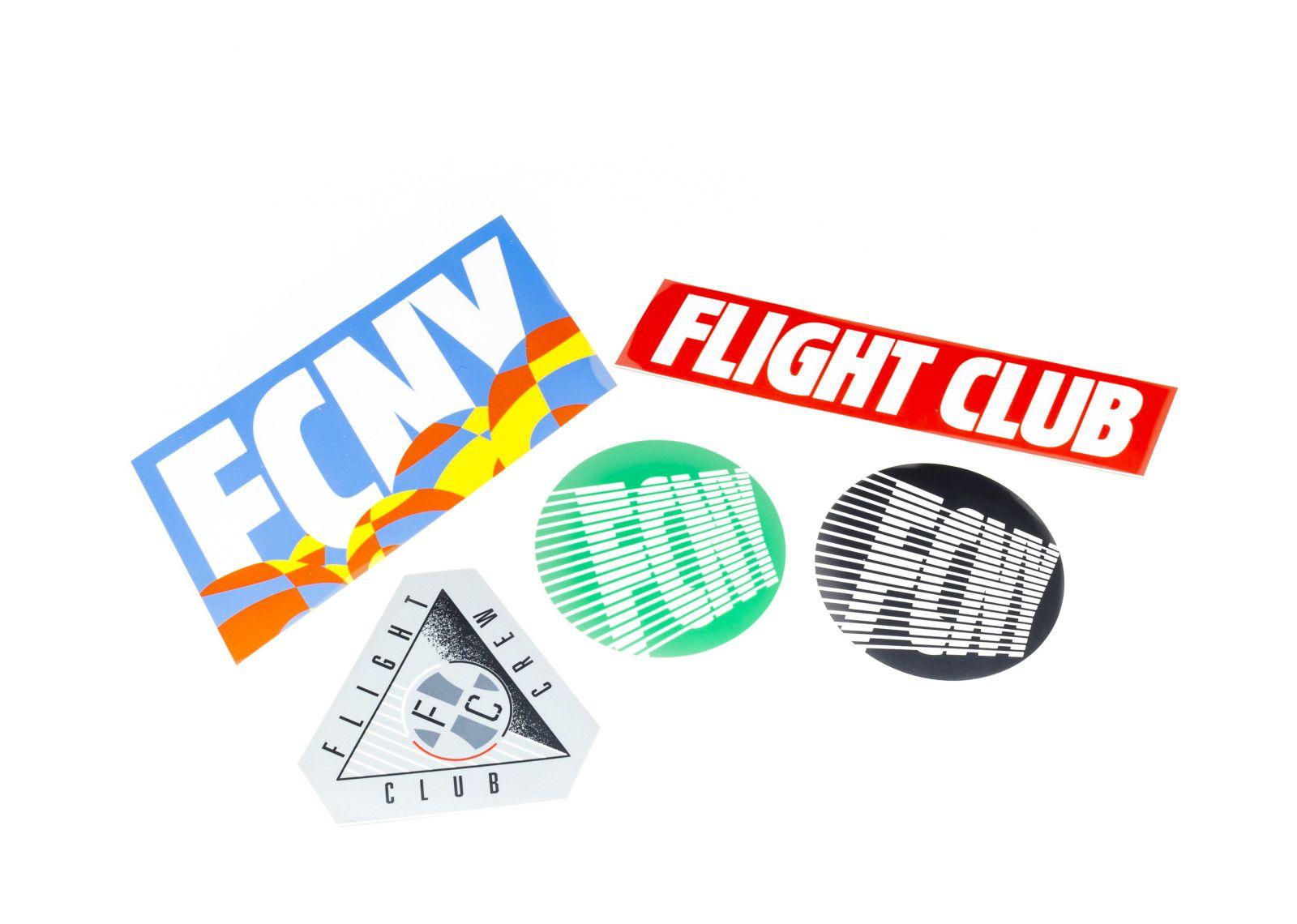 Flight Club NY Logo - Assorted Sticker Pack - Flight Club - ac07 - multi | Flight Club