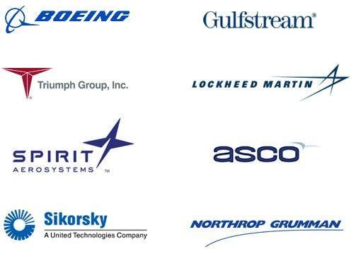 Aerospace Company Logo - Customers. Accurus Aerospace Corporation