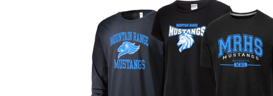 Mountain Range High School Logo - Mountain Range High School Mustangs Apparel Store. Westminster