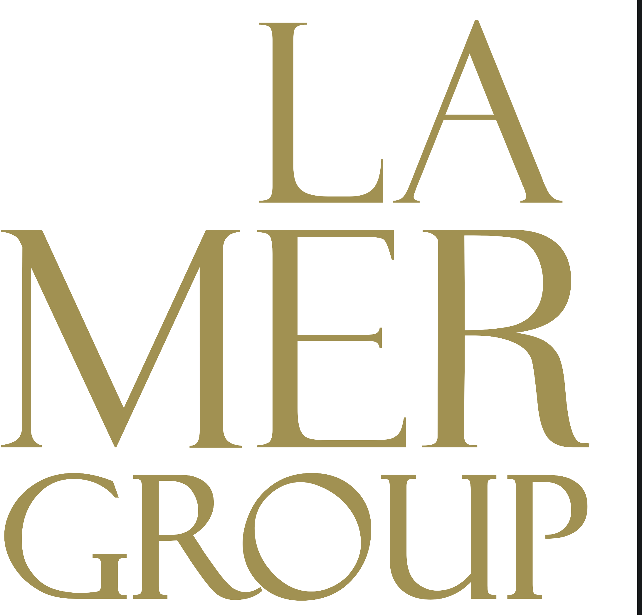 Lamer Logo - La Mer Group Logo · CALIBER