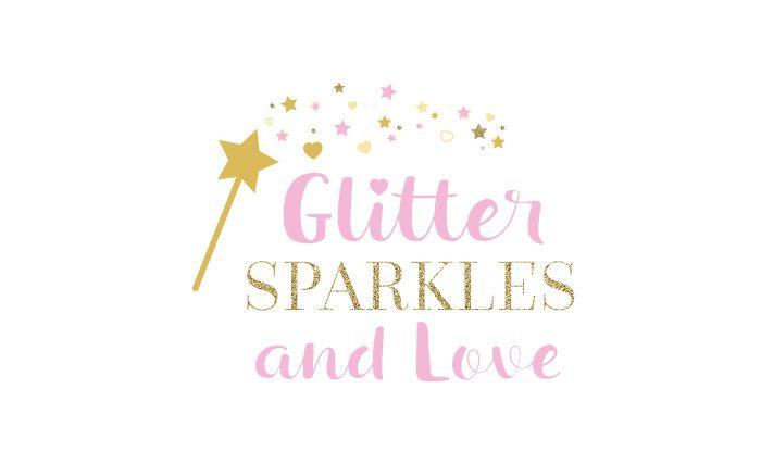 Glitter Graphics Logo - Glitter Sparkles And Love - Hollie Ellis Design