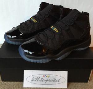 Gamma Jordan Logo - NIKE AIR JORDAN 11 GAMMA BLUE GS KIDS Size UK US 3.5Y 4Y 4.5Y 5Y 6Y