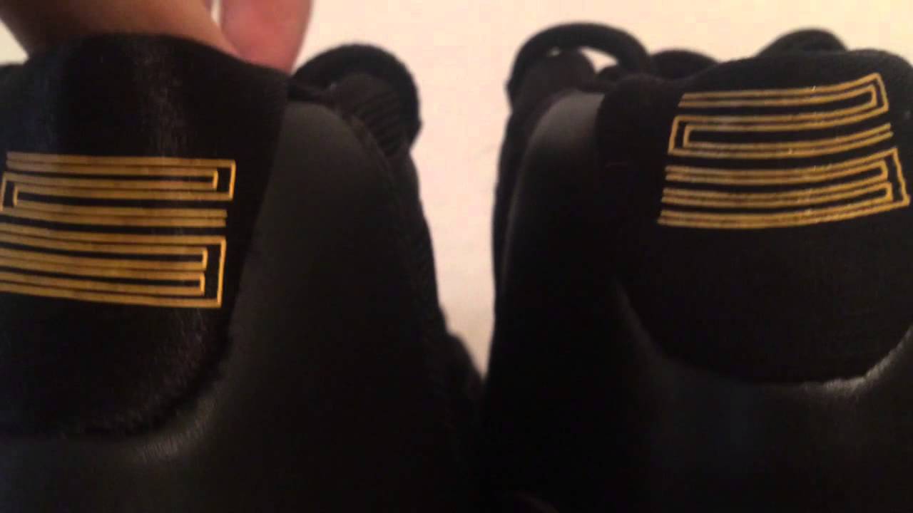 Gamma Jordan Logo - Real Vs Fake ! Jordan 11 Gamma Blue - YouTube