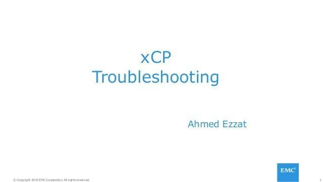 EMC Documentum Logo - EMC Documentum - xCP 2.x Troubleshooting