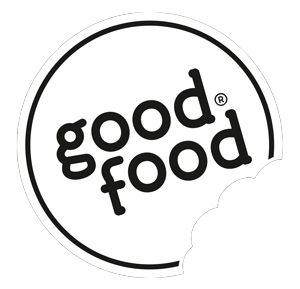 Black Anf White Food Logo - Good Food | amazing street food place in Zagreb