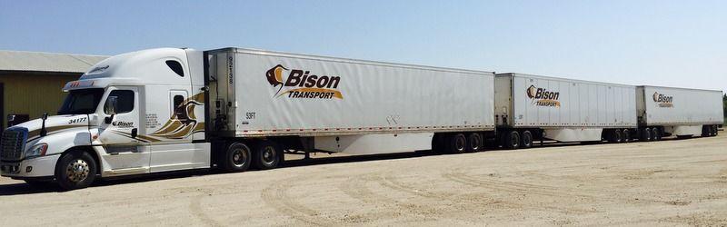 Bison Transport Logo - Bison Launches 3-Trailer XLCV Configuration (April Fools!)