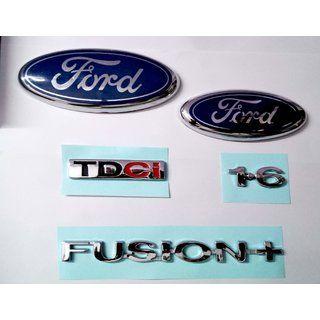 Ford Fusion Logo - Buy LOGO FORD FUSION PLUS CAR DECAL MONOGRAM EMBLEM CHROME Family ...