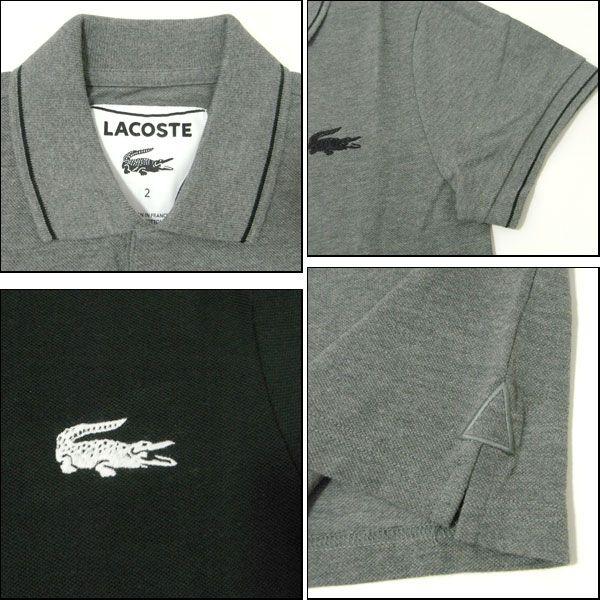 Black Crocodile Logo - Reason: LACOSTE Lacoste Polo Shirts Men's PH7423 Mens BLACK
