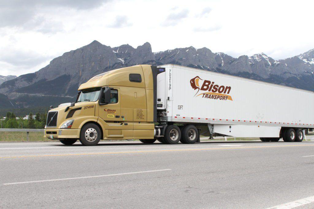 Bison Transport Logo - Bison Keeps it Cool with our Refrigerated Transportation Solutions